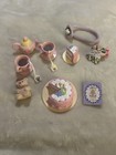 Vintage Fisher Price Briarberry Bear Pink Tea And Cake Party Lot