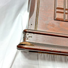 Antique Singer 1884 Sewing Machine Wood Cover Top Coffin Needs Repairs