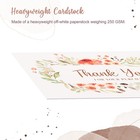 Thank You For Your Order Cards 100 Pack Floral Thank You For Your Purchase Card 