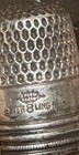 Antique Stern Brothers Sterling Silver Thimble Size 8 Fouled Anchor 1890-1908