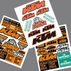 Sticker Waterproof Reflective Helmet Decal Anti Abrasion Flower For Ktm