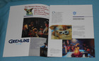 Vintage Warner Home Video Gremlins Video Store Advertisement Brochure