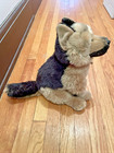 Fao German Shepherd Puppy Dog Sitting 12    Plush Stuffed Animal Toys R Us