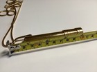 Little Jewel 4    Long Kaleidoscope Pendant Gold Tone 30    Necklace Vtg  Free Ship