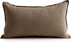 Cotton Linen Decorative 12 x20  Lumbar Throw Pillow Case Cushion Cover With Twin