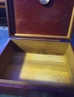 Vintage 1997 U s  Tobacco Sales   Marketing Co  Inc  Cigar Humidor Box Wooden 