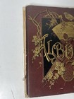 Antique Victorian Scrapbook Album 1800s Chromolithograph Die Cut Trade Cards