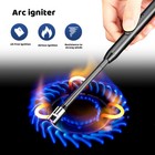  Electric Lighter Usb Rechargeable Dual Arc Flameless Windproof Electric Plasma 