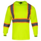 Drizomo High Visibility Safety Shirts For Men With Hood X-large  Set 3