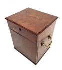 Antique Victorian Mahogany Apothecary Box   Cabinet   Medicine Bottles C 1880