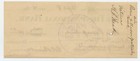 1900 Council Hill Indian Territory The First National Bank Check Oklahoma