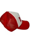 Budweiser Trucker Hat Red White Mesh Ball Cap Snapback New Vintage Retro