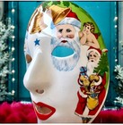 Vander Vintage 1982 Japan Mardi Gras Mask Christmas Wall Hanging Peltzman