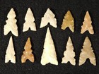 Big Lot Of Ten  Nice Ancient Tidikelt Arrowheads 3 31