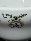 1925  Syracuse China Shriner s Za-ga-zig Custard Bowl O p co  9-f