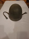 Wwii Us Army Military M1 Helmet With Capac Liner