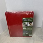 Pioneer Photo Album Chrome Metal Rings 100 Magnetic Pages 50 Sheets  New Sealed 