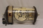 Rare Michelob Hanging Lighted Rotating Clock W  Medallion On Other Side 21  Dd4