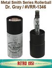 Retro 51 Metalsmith Series  vrr-1346   Dr  Gray Rollerball Tornado Pen 