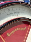 Antique Stimpson Three Pound Off Set Computing Candy Scale Circa 1900 s   fob 