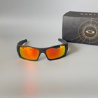 Oakley Gascan Polarized Sunglasses Oo9014 Matte Black ruby Iridium Lens