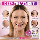 6 Pack Of Sheet Face Masks Skincare - Collagen Face Mask Sheets With Hyaluronic 