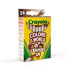 Crayola Crayons Colors Of The World Back To School 24-colors  24 Count  52-0108 