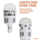 Sylvania Zevo 194 T10 W5w White Led Bulb   contains 2 Bulbs 