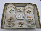 Vintage Japan Child s Porcelain Tea Set W  Box Hand-painted  Teapot cups