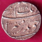 Mughals Ah 1118 Aurangzeb Surat Mint Half Rupee Rare Silver Coin rs790