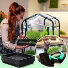 5x Seed Starter Trays Garden Growing Trays With Drain Holes Plant Trays Nursery