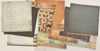 Kaisercraft 75 Cents Collection Scrapbook 12 X 12 Paper Lot