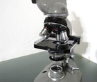 Vintage Olympus Tokyo 239769 Microscope W  Objective Lenses - In Working Order