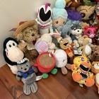 Mixed Plush Toy Lot Stuffed Animals Character Dolls Teddy Bear Pokemon   More