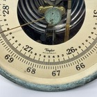Vintage Brass Altimeter  Compensated  Made By Taylor In Rochester  N y 