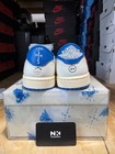 Fragment Design X Travis Scott X Jordan 1 Low Og Sp  sail Military Blue  Mens Sz