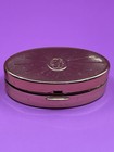 Vintage 1950s Gold Tone Metal Max Factor Lipstick Holder Mirror Compact Mcm