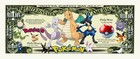50 Pack Pokemon Creatures Anime Money Collectible Novelty 1 Million Dollar Bills