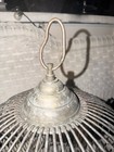 Vintage Brass Bird Cage 21  By 15  Hang Or Stand Alone With Feeders Unmarked