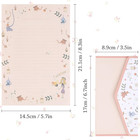 27pcs Floral Stationery Paper And Envelopes Set Letter Writing Paper Set