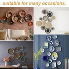 18pcs Plate Hangers For The Wall Small Racks   Hooks Stainless Steel Invisible