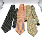 Jos A Bank Mens Ties 100  Silk Various Patterns And Colors Lot Of 6