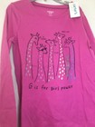 Nwt Carter s Giraffe Tee Shirt Top Girls Long Sleeve Pink Many Sizes