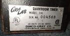 Vintage Dark Room Timer  Graylab Model 310