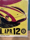1960s Ferrari Spider Vineland Nj Speedway Vintage Scca  Racing Poster 11 X 17