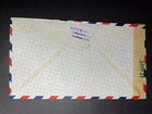Honduras Usa 1944 Red Cross Stamps Censored Cover Postal History Wwii