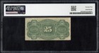 1863 Fourth Issue Twenty Five Cent 25c Fractional Currency Note Fr 1307 Pmg Vf25