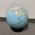 Vtg National Geographic World Globe Map Atlas Usa Mcm Retro 1984 12   Spins