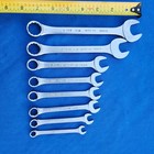Lot Of 8 Metric Combination Open box Wrenches 19 17 14 13 12 11 10 8mm - New