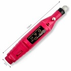 Electric Nail Drill File Acrylic Art File Manicure Pedicure Portable Machine Kit